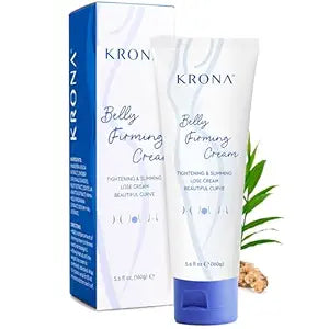B Flat Belly Firming Cream – Tight Lift & Firm Booty Cellulite Cream – Skin Tightening & Stretch Mark Reduction for Stomach, Thighs & Butt – Hydrating & Smoothing Firming Lotion – 160g