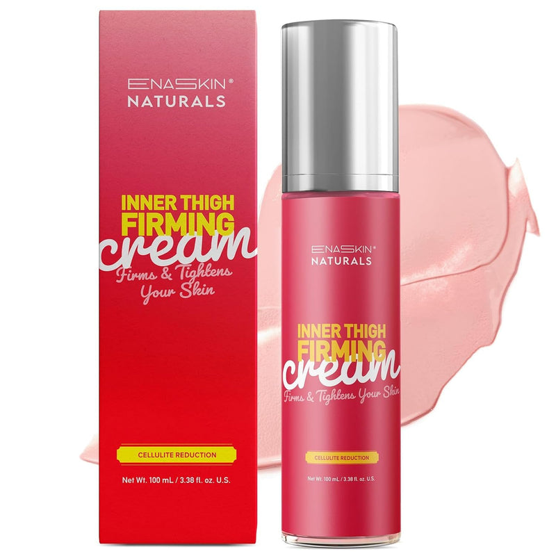 Cellulite Cream for Inner Thighs - Skin Tightening Cream for Legs & Stomach with Collagen Peptides, Hyaluronic Acid & Honey - Lifting Firming Body Lotion for Women, 100 ML