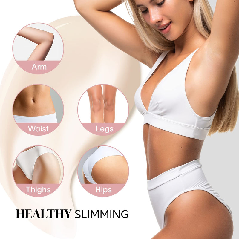 B Flat Belly Firming Cream - Body Cream Skin Tightening for Stomach Thighs & Butt, Firming and Moisturizing Body Tightening Cream