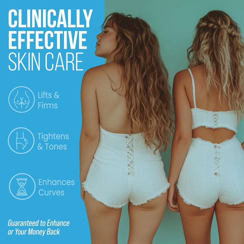 InstaBum Butt Enhancement Cream – Butt Lift and Firming for a Bigger, Rounder, Perkier Bum – Brazilian Booty Growth Cream with Voluplus, Maca, Wild Yam, and Gotu Kola – Made in USA